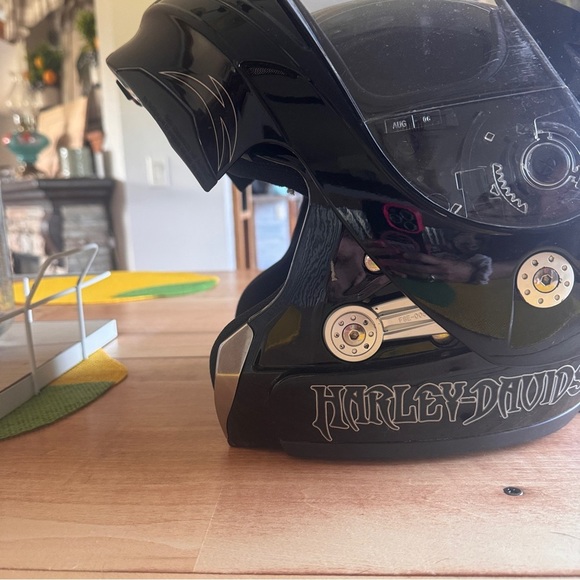 Harley-Davidson Black Full Face Motorcycle Helmet - Picture 9 of 11